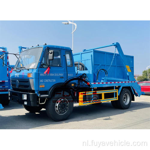 Dongfeng Skip Loader Truck Swing Arm Garbage Truck